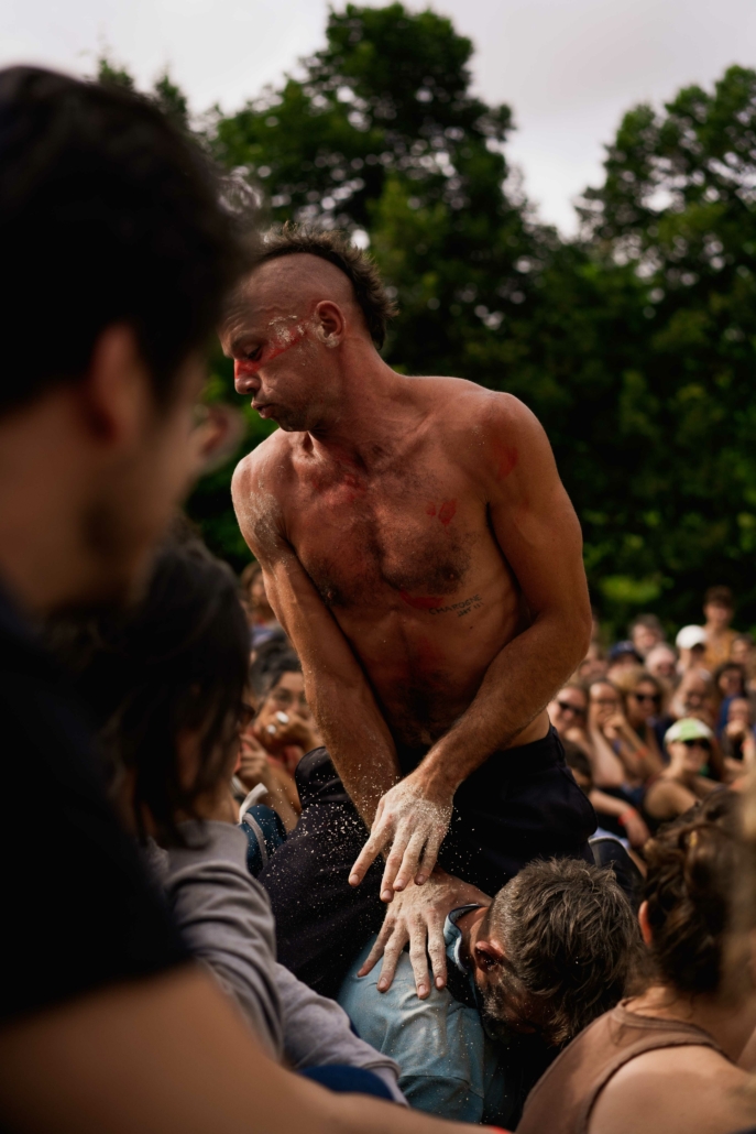 Seul Duel, spectacle de Mathias Lyon, présenté dans la program
