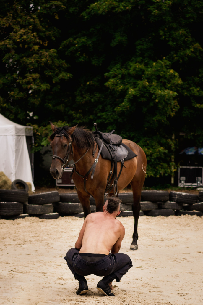 Seul Duel, spectacle de Mathias Lyon, présenté dans la program