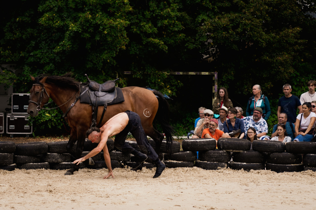 Seul Duel, spectacle de Mathias Lyon, présenté dans la program