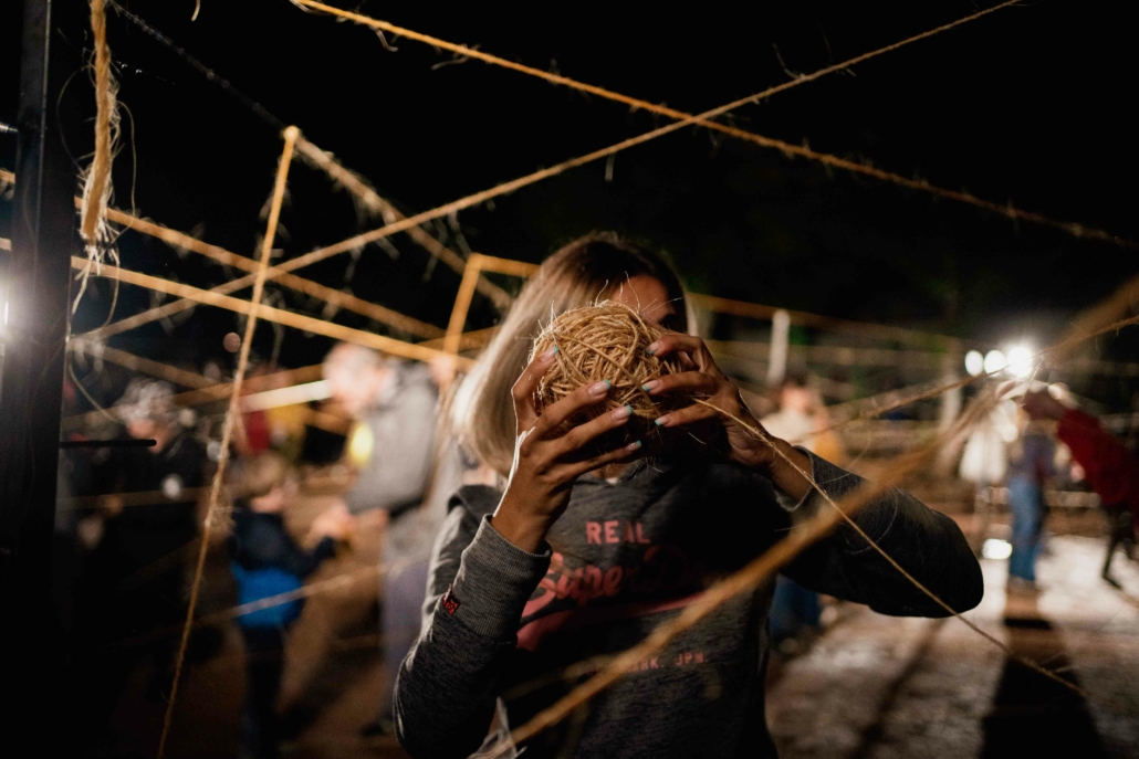 C'est pas là, c'est par là - Installation de la compagnie Galm