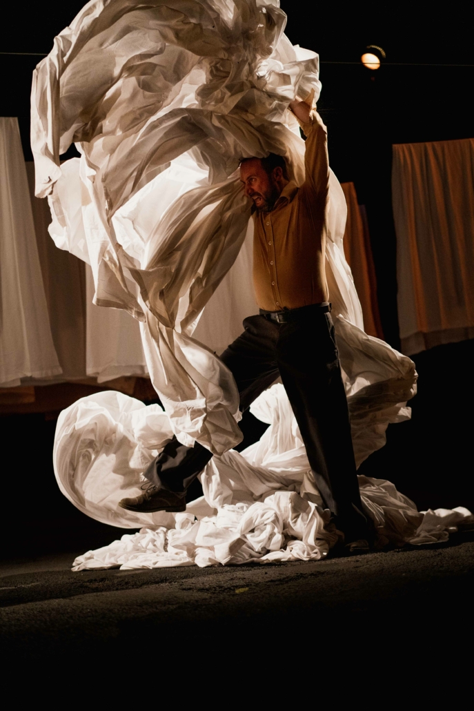 Tancarville, spectacle de la compagnie G. Bistaki, présenté da