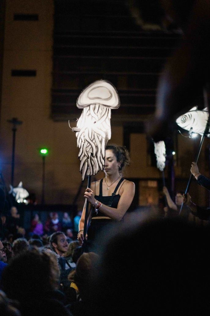 Fantôme, spectacle du collectif La Méandre, présenté dans la