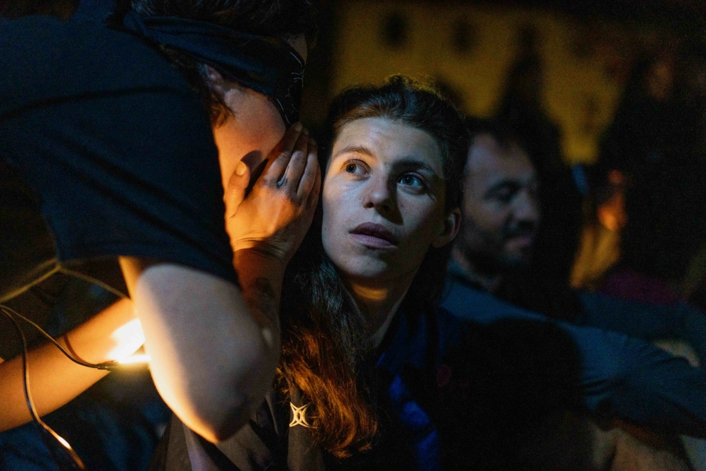 Fantôme, spectacle du collectif La Méandre, présenté dans la