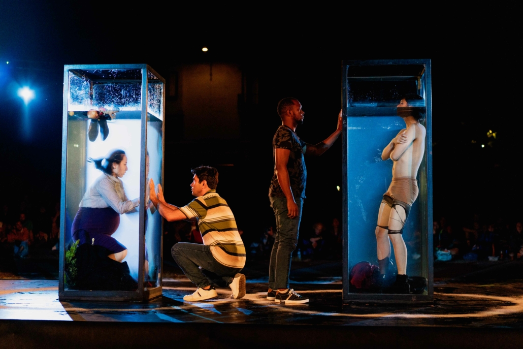 MULJIL, spectacle de la compagnie coréenne Elephants Laugh, pr