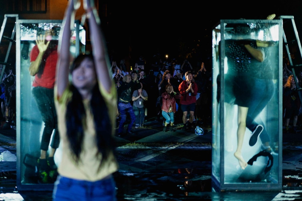 MULJIL, spectacle de la compagnie coréenne Elephants Laugh, pr