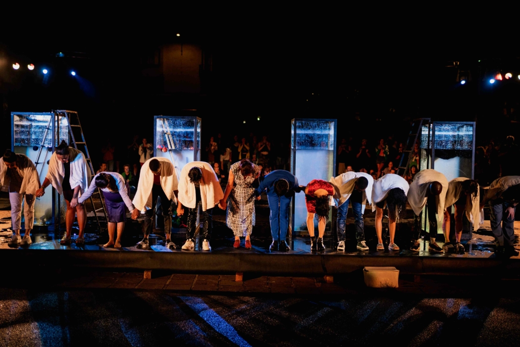 MULJIL, spectacle de la compagnie coréenne Elephants Laugh, pr